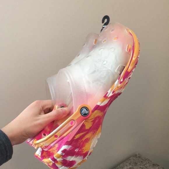 Marbled Translucent Crocs - Picture 3 of 13